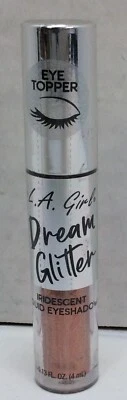 L. A. Girl Dream Glitter Iridescent Liquid Eyeshadow, GES99- Rose Gold