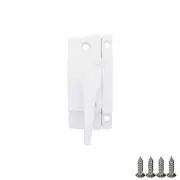 1 Pack Sash Lock Metal Locks for Windows White Window Locks Sliding Window Pa...