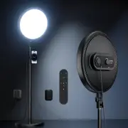 Large Ring Light with 79" Stand, 6500K Full-Screen Selfie Light Ring with Sta...