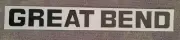 Great Bend Front End Loader Logo Decal - Quality Reproduction