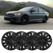 For VW Jetta 2011-2016 15" 4x Hubcaps Wheel Rims Covers Hub Caps Fits R15 Steel