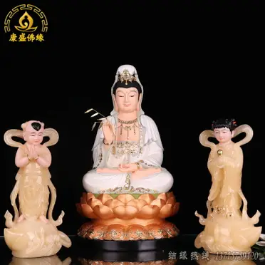 銅器 善財 童子 龍女 仏像一対 工芸品 美術品 置物 2025年最新】