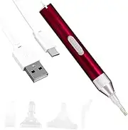 OFFIGAM 1 Set Luminous Rhinestone Painting Pen with Light Replaceable Heads for Efficient Diamond Art Comfortable Grip Tool for DIY Crafts and Photo Albums