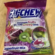 Hi-Chew Super Fruit Mix Chewy Candy, 3.17 Ounce Bag (1-Bag)