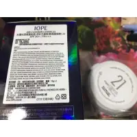 在飛比找蝦皮購物優惠-iope 水潤光透氣墊粉底cover-貝彩輕盈遮瑕款#21亮