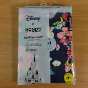 Bonds Blue Disney MINNIE Mouse Wondersuit Zippy (Size 00) 3-6 MONTHS BNWT