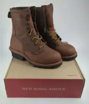 Red Wing 4417 LoggerMax Mens 11 H 9" Safety Toe Waterproof Insulated Work Boots