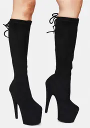 [Pleaser] In The Club Platform Knee High Boots