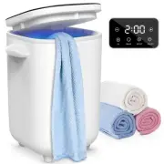 Towel Warmer Bucket, 40L Luxury Towel Warmer with UV Lamp, LED Display, Aroma...