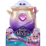 Magic Mixies Magical Misting Cauldron with Interactive 8 inch Pink Plush Toy ...