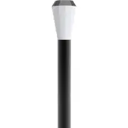 CLA Lighting Geb LED Surface Mounted Tapered Bollard Light IP54 H800mm