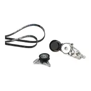 Gates Aircon Compressor Micro-V Belt Kit for Audi A4 8D2 B5 8D5 B5 8D2 1.8L