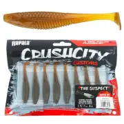 Rapala CrushCity The Suspect Softbait 2.75in Motor Oil UV Qty 8