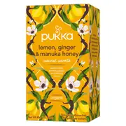 [Pukka Herbs] Pukka Lemon Ginger & Manuka Honey Tea Bags 20 Pack