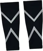JECOMPRIS 1 Pair Running Compression Socks for Men Women Breathable Elastic Calf Sleeve Relief Muscle Fatigue Suitable for Basketball Football Size