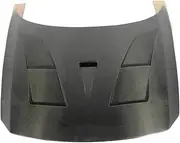 Compatible For CR-Z ZF1 A11-16 M Type Vented Hood, Arbon Fiber Accessories, Enhancement Exterior Appearance