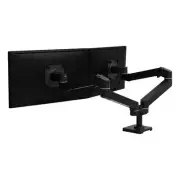 Ergotron Desk Mount for Monitor, LCD Display - Black (45-686-292) (45686292)