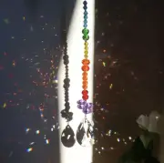 Suncatcher Rainbow Clear Crystal Prism Patio Decor Yard Art Tree/Home/Windows