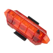 2PCS Bicycle USB Rechargeable Taillight LED Tail Lamp (Red Light)