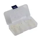 Washers Components Kit Set 250pcs Tool White Bolt Assortment Equipment