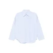 [Mazzarelli] Mazzarelli Button-down Cotton Shirt 46 IT BLUE