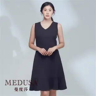 現貨【MEDUSA 曼度莎】緹花魚尾無袖禮服洋裝 - 2色（M-XL）｜洋裝 禮服洋裝 小禮服