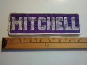 * 70s vintage mitchell fishing spiining reel apparel fisherman PATCH CREST *