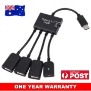 4in1 USB Type-C OTG HUB For Microsoft Surface Book 2 Surface Go2 Pro 9 8 7 6 au