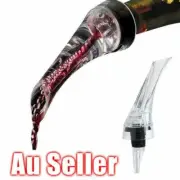 Red Wine Bottle Aerator Decanter Aerating Pourer Spout Set Accessory AU STOCK