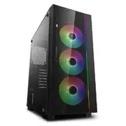 Deepcool Matrexx 55 V3 ADD-RGB 3F Tempered Glass Mid-Tower E-ATX Case - Black