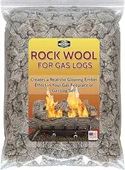 Midwest Hearth Rock Wool for Gas Log - 6 oz. Bag