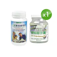 在飛比找momo購物網優惠-【長庚生技】頂級冷壓特級椰子油454g/瓶(+綜合維他命30