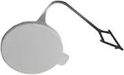 SSRAY Front Bumper Tow Hook Trailer Eye Cover,Fit For VW,Fit For Golf, 7 MK7 2014-2017 Exterior Trim Cap ABS bumper tow hook eye cover accessories(White)