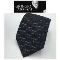 在飛比找蝦皮購物優惠-二手真品 giorgio armani  手打領帶  100
