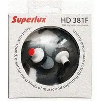 在飛比找PChome商店街優惠-亞洲樂器 Superlux 381F 入耳式監聽級耳機、附兩