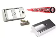 Vespa PX Light and Indicator Switch Covers with Screws in Stainless Steel