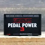 Voodoo Lab Pedal Power 3 High Current 8-Isolated 500mA DC Outputs Power Supply