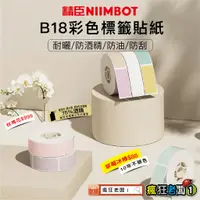 在飛比找蝦皮購物優惠-精臣 NIIMBOT B18 熱轉印碳帶 標籤機專用碳帶 樹