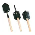 Folding Shovel With Pick Hoe Grubbing Tool Hand Spade Army Military Tactical