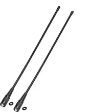 2pcs Dual Band VHF UHF Ham Two Way Radio Antenna for BF-F8HP UV-5R UV-82 BF-888S