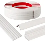 Wall Corner Protector & Edge Guard, Peel and Stick Wall Trim Moulding inside & o