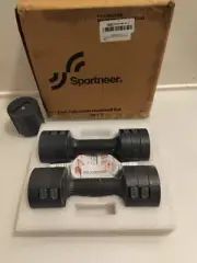 Adjustable Dumbbells Hand Weights Set: Sportneer 5 lb Dumbbells Set of 2 Each