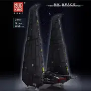 Building Blocks Mould King Space Command Upsilons Shuttle Ship Toys Kids