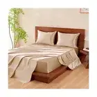 THXSILK 100% Mulberry Silk Bed Sheets Set - 4pcs Pure Silk Sheets Set - Flat ...