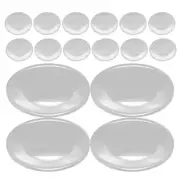 30 Pcs Magnifying Glass Lens Convex Replacement Double Magnifier