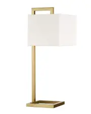 Abraham + Ivy Grayson Brass Table Lamp NoSize Gold