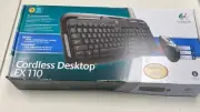 Logitech Cordless Desktop EX110 Wireless Mouse & Keyboard