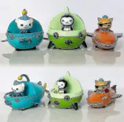 The Octonauts Pull Back Car Boat Model Barnacles Kwazii Peso Anime Action Figure Toys For Kids Baby Children Birthday Gift Xixi Kwazii NO BOX