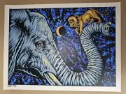 Night Falls on Sumeria Signed & Numbered Todd Slater Silkscreen Poster Print