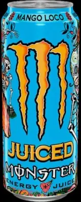 MONSTER ENERGY JUICED MANGO LOCO - ENERGY DRINK - 500ML CAN - COLLECTORS RARE